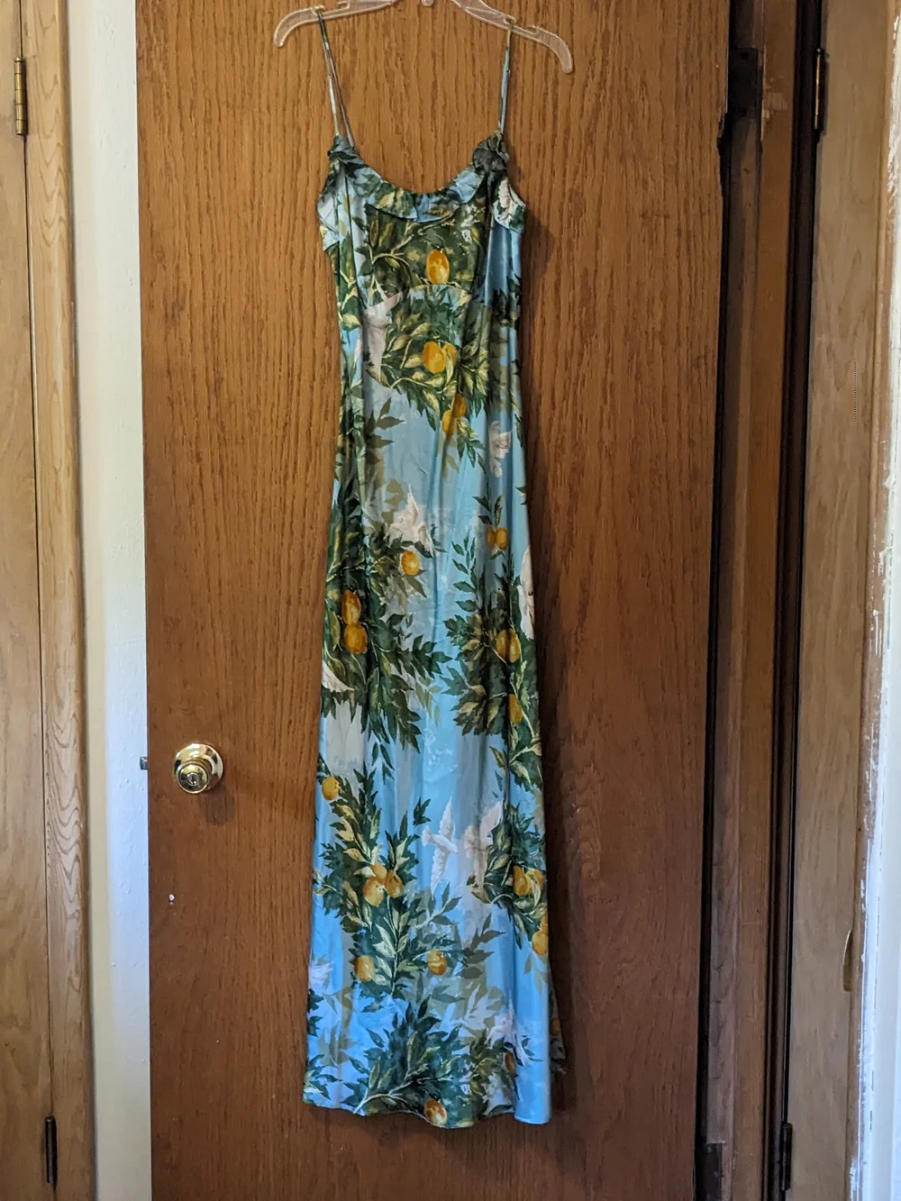 Reformation Aribella Silk Dress - Picture 1 of 7